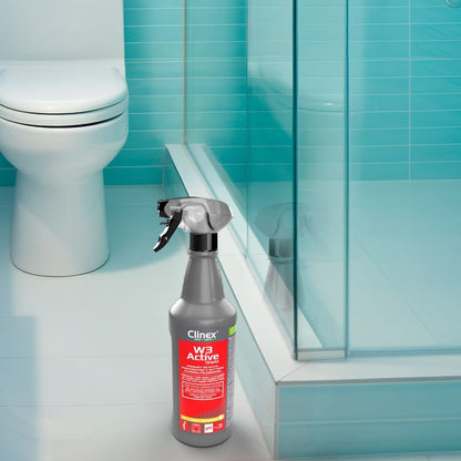 Clinex W3 Active Shield 1L – środek do czyszczenia sanitariatów z ochroną polimerową